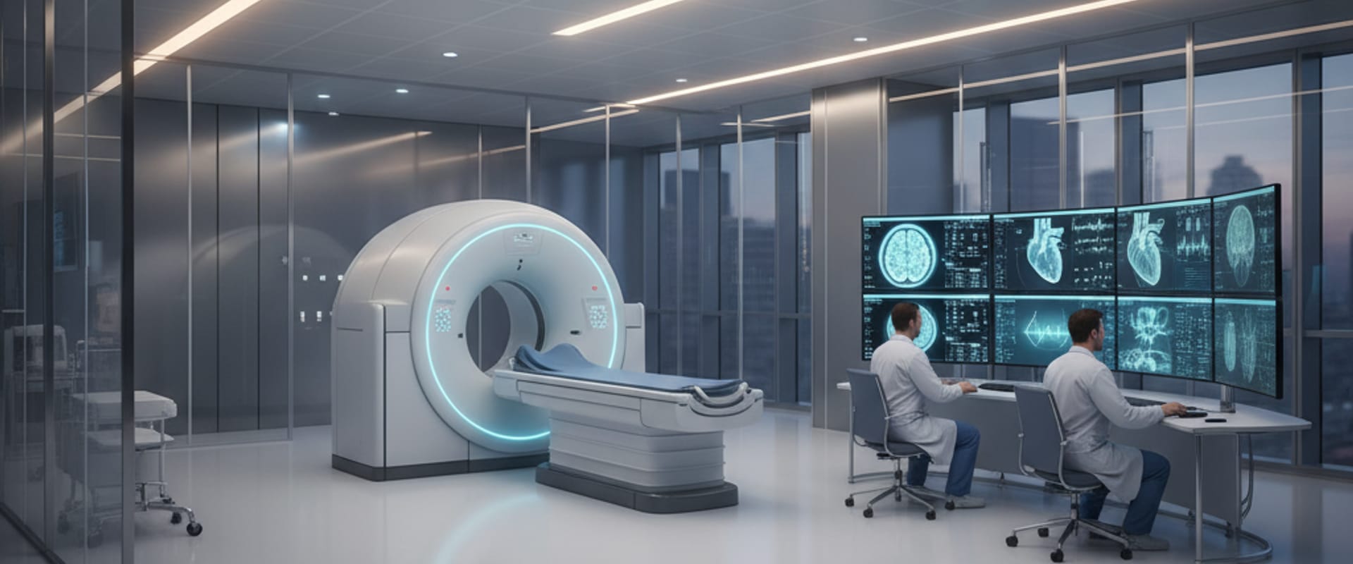 Healthcare imaging background